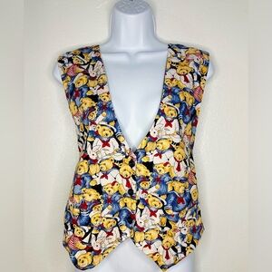 Rare Vintage Sailor Bears Bunny Vest